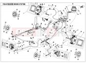 CFMOTO UFORCE 550 (CF500UU) BRAKE SYSTEM(2018 VERSION) - F08-B