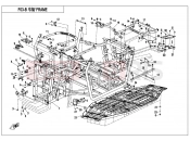 CFMOTO UFORCE 550 (CF500UU) FRAME(2018 CONDITION) - F03-B-V1