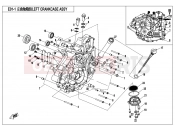 CFMOTO UFORCE 550 (CF500UU) LEFT CRANKCASE ASSY. - E01-1-V1