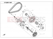 CFMOTO UFORCE 550 (CF500UU) CVT ASSY - E05-A-V1
