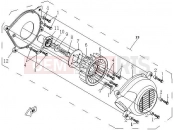 CFMOTO 2011 UTV UFORCE 600 (CF600-5) COOLING FAN ASSY. ( GOES ) - E27