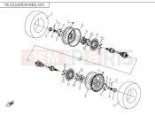 CFMOTO UFORCE 600 (CF600-5) REAR WHEEL