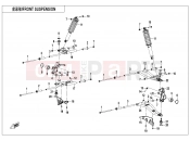 CFMOTO UFORCE 600 (CF600UTR) FRONT SUSPENSION - F05
