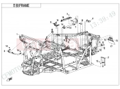 CFMOTO UFORCE 600 (CF600UTR [T1b] ) FRAME - F03