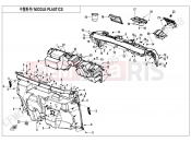 CFMOTO UFORCE 600 (CF600UTR [T1b] ) MIDDLE PLASTICS - F04-2
