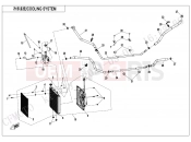 CFMOTO UFORCE 600 (CF600UTR [T1b] ) COOLING SYSTEM - F18