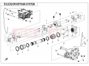 CFMOTO UFORCE 600 (CF600UTR [T1b] ) DRIVETRAIN SYSTEM - F30