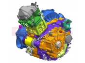 CFMOTO UFORCE 600 (CF600UTR [T1b] ) 191S-U6 ENGINE - E00