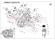 CFMOTO UFORCE 600 (CF600UTR [T1b] ) LEFT CRANKCASE ASSY - E01-1