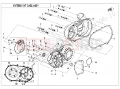 CFMOTO UFORCE 600 (CF600UTR [T1b] ) CVT CASE ASSY. - E01-3-V2