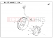 CFMOTO UFORCE 600 (CF600UTR [T1b] ) MAGNETO ASSY. - E03