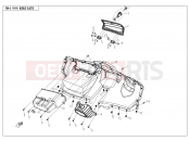 CFMOTO UFORCE 800 (CF800-3) MIDDLE PLASTIC - F04-2