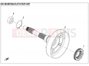 CFMOTO UFORCE 800 (CF800-3) CLUTCH CRUST ASSY - E05-3