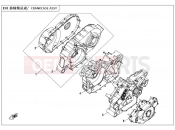 CFMOTO UFORCE 800 (CF800-3) ENGINE ASSY