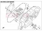 CFMOTO UFORCE 800 (CF800-3) CVT CASE ASSY