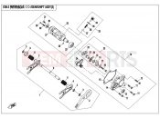 CFMOTO UFORCE 800 (CF800-3) GEARSHIFT ASSY(3)
