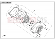 CFMOTO UFORCE 800 (CF800-3) FAN ASSY