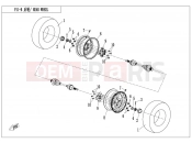 CFMOTO UFORCE 800 (CF800-3) REAR WHEEL