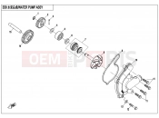 CFMOTO UFORCE 800 (CF800-3) WATER PUMP ASSY. - E08