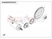 CFMOTO UFORCE 800 (CF800-3) STARTER MOTOR - E09