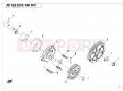 CFMOTO UFORCE 800 (CF800-3) OIL PUMP ASSY. - E07