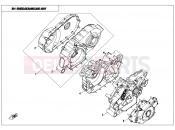 CFMOTO UFORCE 800 (CF800-3) CRANK CASE ASSY - E01