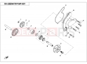 CFMOTO UFORCE 800 (CF800-3) WATER PUMP ASSY. - E08
