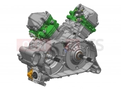 CFMOTO UFORCE 800 (CF800-3) 2V91W ENGINE(SHORT FRONT OUTPUT SHAFT)