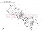 CFMOTO UFORCE 800 (CF800-3) FAN ASSY.