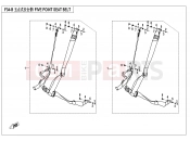 CFMOTO UFORCE 800 (CF800-3) FIVE POINT SEAT BELTS
