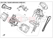 CFMOTO UFORCE 800 (CF800-3) CYLINDER HEAD AND CYLINDER ASSY. - E02-V2