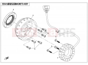 CFMOTO UFORCE 800 (CF800-3) MAGNETO ASSY.(WITH EPS) - E03-B