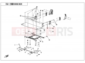 CFMOTO UFORCE 800 (CF800UTR-2) CARGO BOX - F22-1