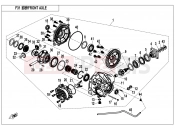 CFMOTO UFORCE 800 (CF800UTR-2) FRONT AXLE - F31