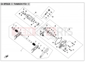 CFMOTO UFORCE 800 (CF800UTR-2) TRANSMISSION SYSTEM(3) - E06-3