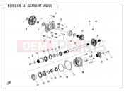 CFMOTO UFORCE 800 (CF800UTR-4) TRANSMISSION SYSTEM(2) - E06-2