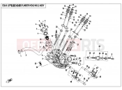 CFMOTO UFORCE 800 (CF800UU-A) CYLINDER HEAD NO.2 ASSY. - E02-6