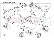 CFMOTO UFORCE 800 (CF800UU-A) BRAKE SYSTEM - F08