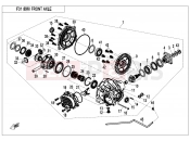 CFMOTO UFORCE 800 (CF800UU-A) FRONT AXLE - F31