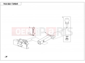 CFMOTO UFORCE 800 (CF800UU-A) TOWBAR (SPLIT) - F40-B