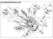 CFMOTO UFORCE 800 (CF800UU-A) CYLINDER HEAD NO.1 ASSY. - E02-2