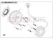 CFMOTO UFORCE 800 (CF800UU-A) MAGNETO ASSY. - E03-A