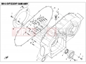 CFMOTO UFORCE 800 (CF800UU-A) CVT CASE ASSY. - E01-3