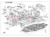CFMOTO UFORCE 800 (CF800UU-A) FRAME - F03-V1