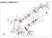 CFMOTO UFORCE 800 (CF800UU-A) TRANSMISSION SYSTEM (2) - E06-2-A