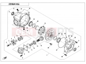 CFMOTO 2025 SSV ZFORCE 950 (CF1000STR-3L) REAR AXLE(WITHOUT DIFFERENTIAL) - F33-B