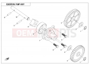 CFMOTO 2025 SSV ZFORCE 950 (CF1000STR-3L) OIL PUMP ASSY - E07-1