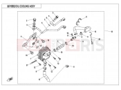 CFMOTO 2025 SSV ZFORCE 950 (CF1000STR-3L) OIL COOLING SYSTEM - E07-2