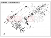 CFMOTO ZFORCE 1000 (CF1000US-2) TRANSMISSION SYSTEM(â¡) - E06-2