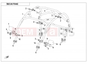 CFMOTO ZFORCE 1000 (CF1000US-2) CAB FRAME - F23